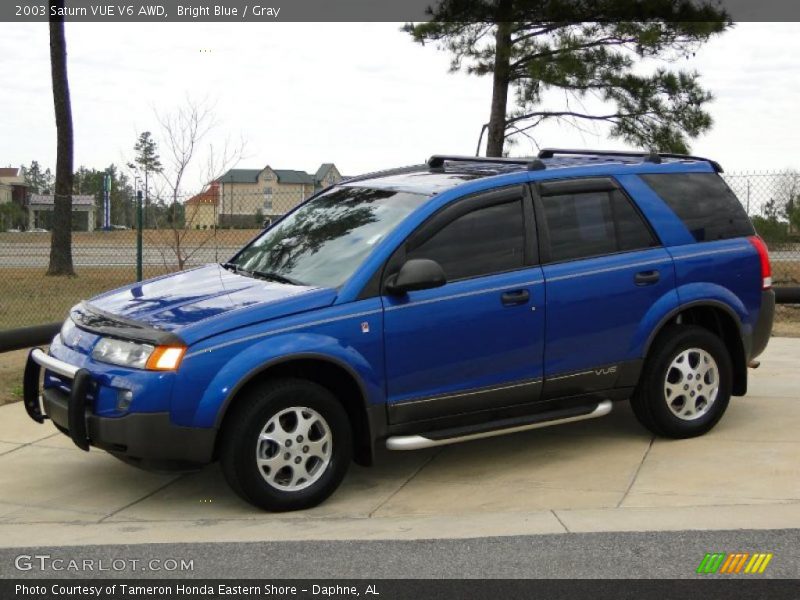 Bright Blue / Gray 2003 Saturn VUE V6 AWD