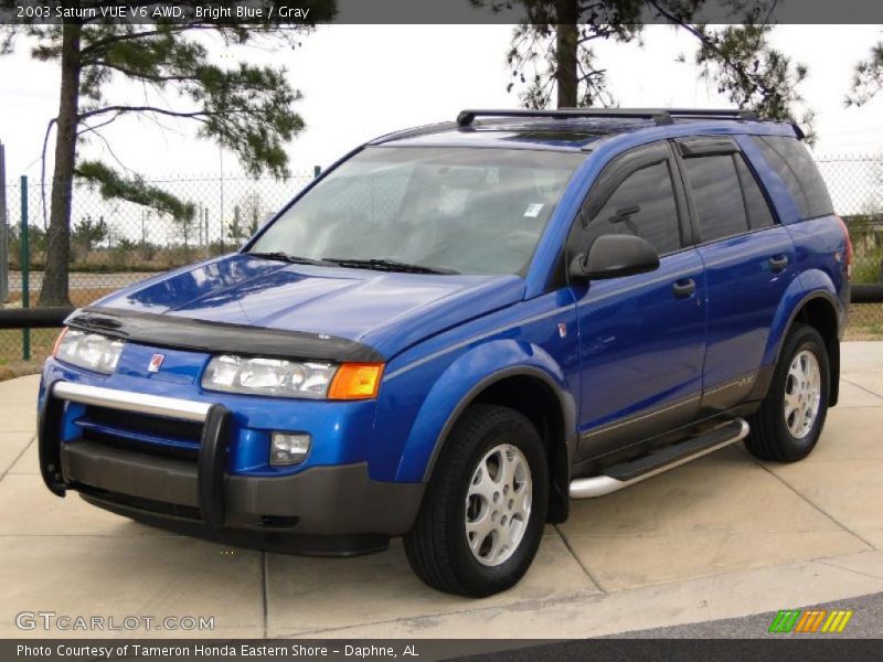 Bright Blue / Gray 2003 Saturn VUE V6 AWD