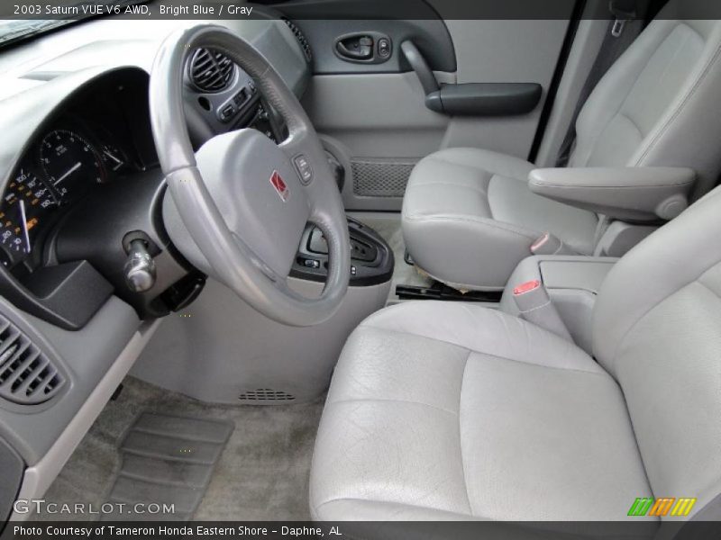 Bright Blue / Gray 2003 Saturn VUE V6 AWD