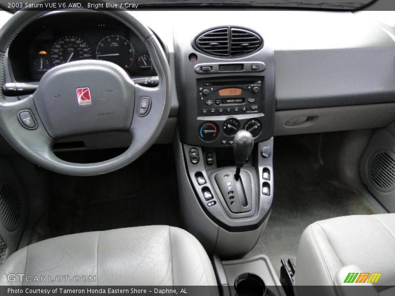 Bright Blue / Gray 2003 Saturn VUE V6 AWD