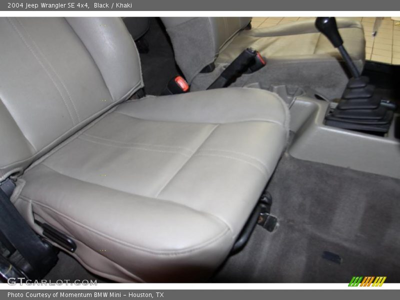 Black / Khaki 2004 Jeep Wrangler SE 4x4