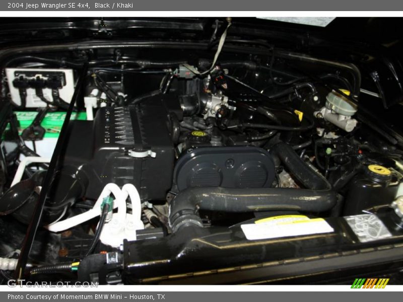  2004 Wrangler SE 4x4 Engine - 2.4 Liter DOHC 16-Valve 4 Cylinder