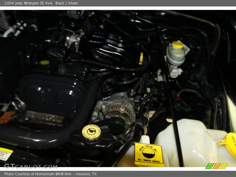 2004 Wrangler SE 4x4 Engine - 2.4 Liter DOHC 16-Valve 4 Cylinder
