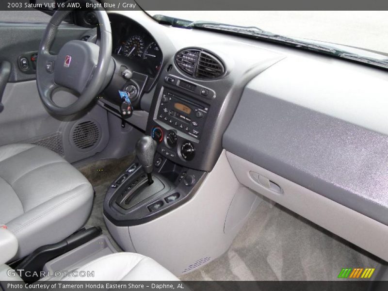 Bright Blue / Gray 2003 Saturn VUE V6 AWD