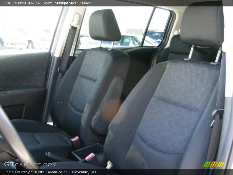 Sunlight Silver / Black 2008 Mazda MAZDA5 Sport
