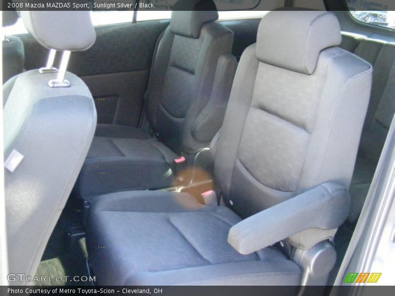 Sunlight Silver / Black 2008 Mazda MAZDA5 Sport