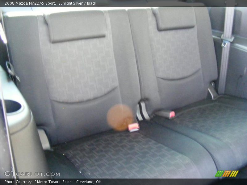 Sunlight Silver / Black 2008 Mazda MAZDA5 Sport