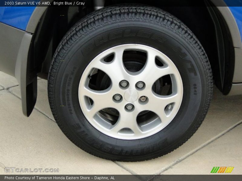 Bright Blue / Gray 2003 Saturn VUE V6 AWD