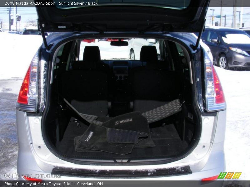Sunlight Silver / Black 2008 Mazda MAZDA5 Sport