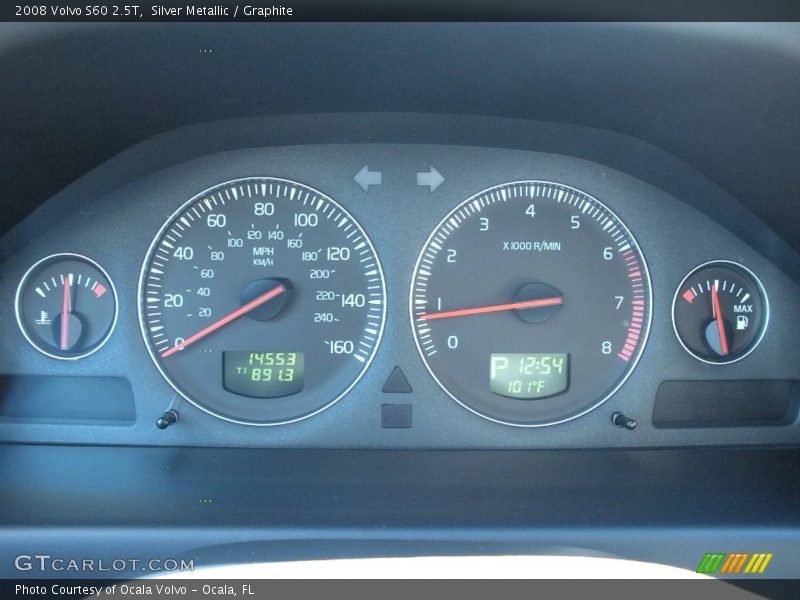 Silver Metallic / Graphite 2008 Volvo S60 2.5T