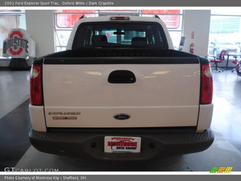 Oxford White / Dark Graphite 2001 Ford Explorer Sport Trac