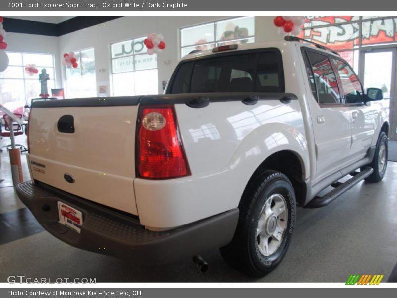 Oxford White / Dark Graphite 2001 Ford Explorer Sport Trac
