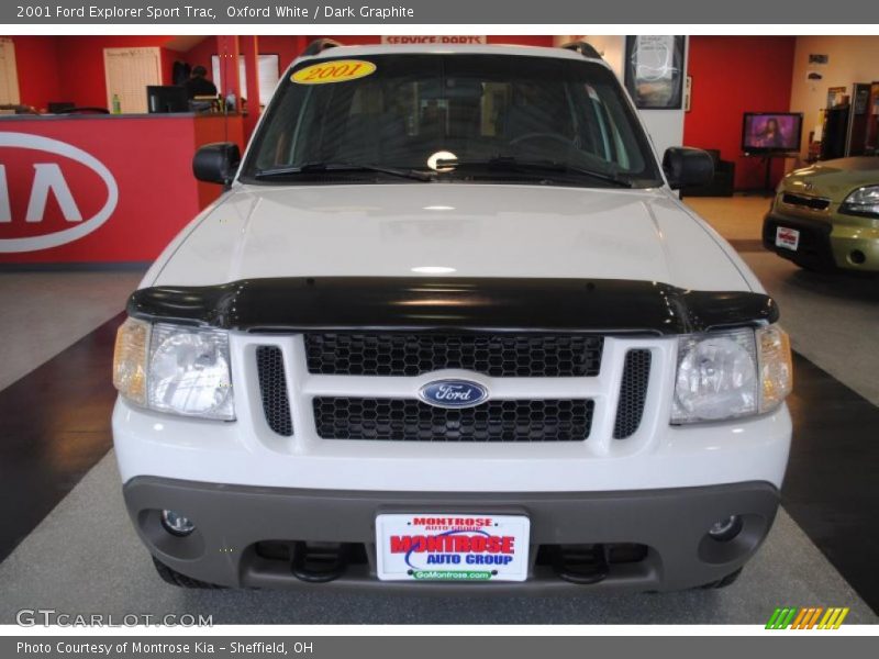 Oxford White / Dark Graphite 2001 Ford Explorer Sport Trac