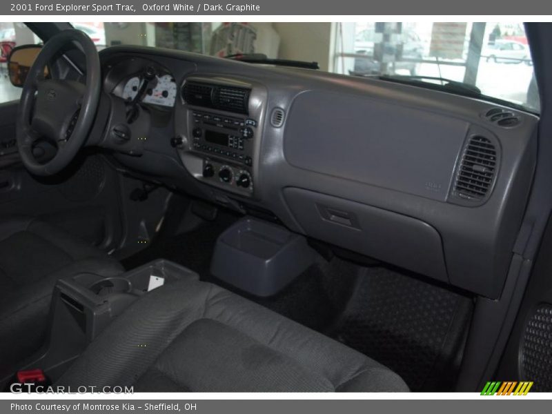 Oxford White / Dark Graphite 2001 Ford Explorer Sport Trac
