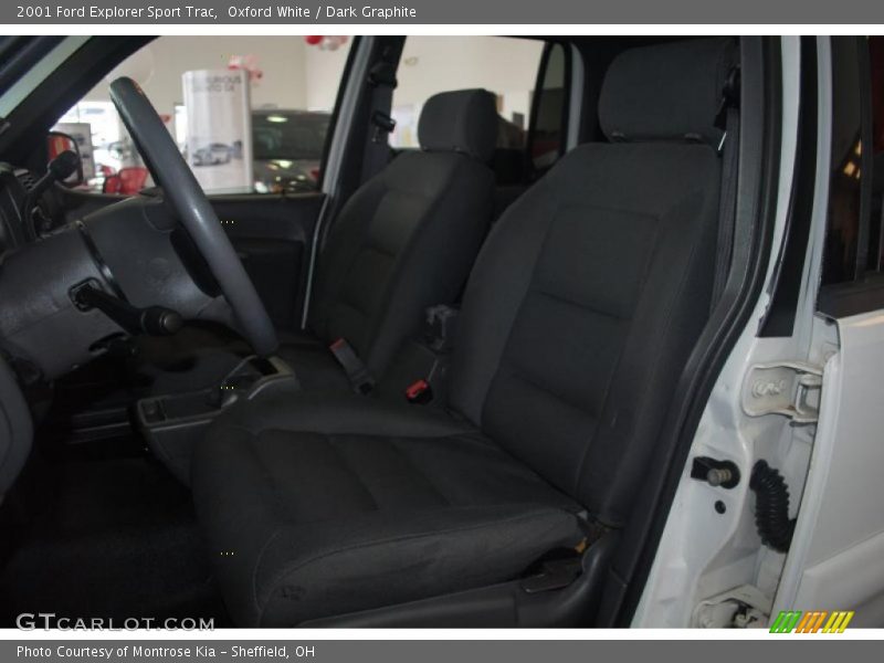 Oxford White / Dark Graphite 2001 Ford Explorer Sport Trac