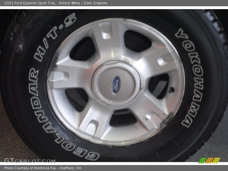 Oxford White / Dark Graphite 2001 Ford Explorer Sport Trac