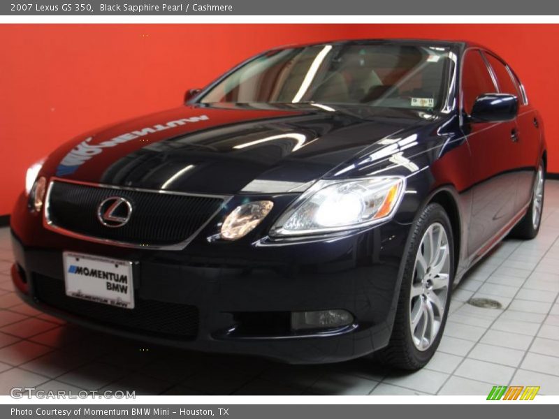 Black Sapphire Pearl / Cashmere 2007 Lexus GS 350