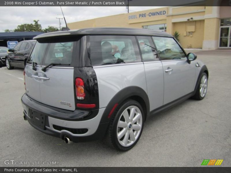 Pure Silver Metallic / Punch Carbon Black 2008 Mini Cooper S Clubman