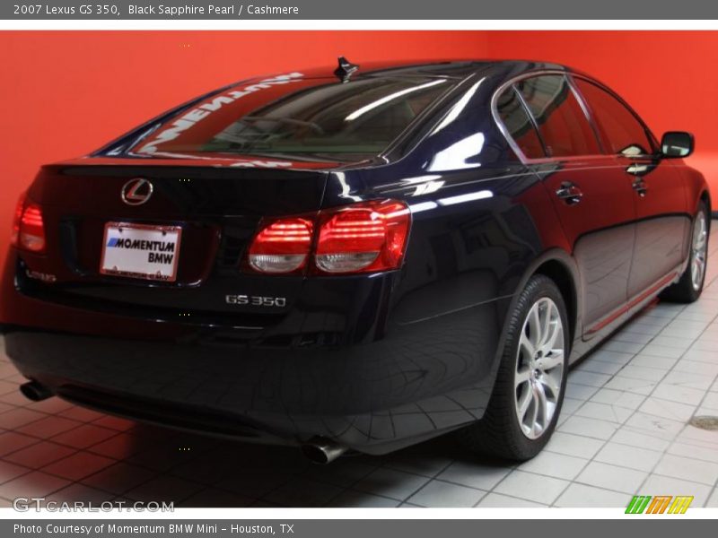 Black Sapphire Pearl / Cashmere 2007 Lexus GS 350