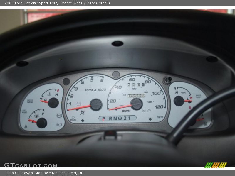  2001 Explorer Sport Trac   Gauges