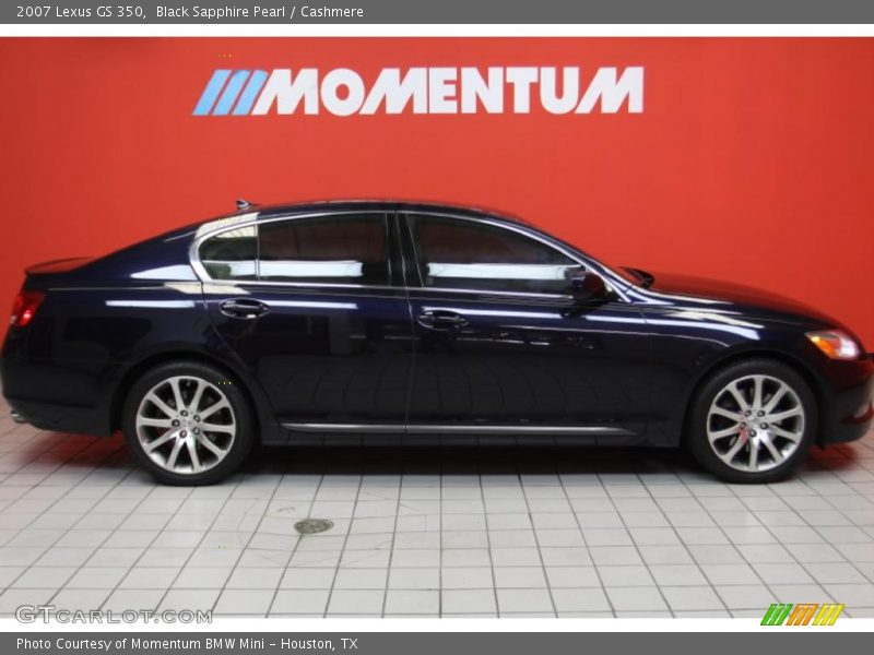 Black Sapphire Pearl / Cashmere 2007 Lexus GS 350