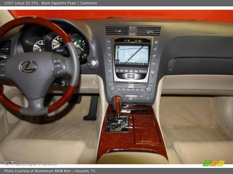 Black Sapphire Pearl / Cashmere 2007 Lexus GS 350