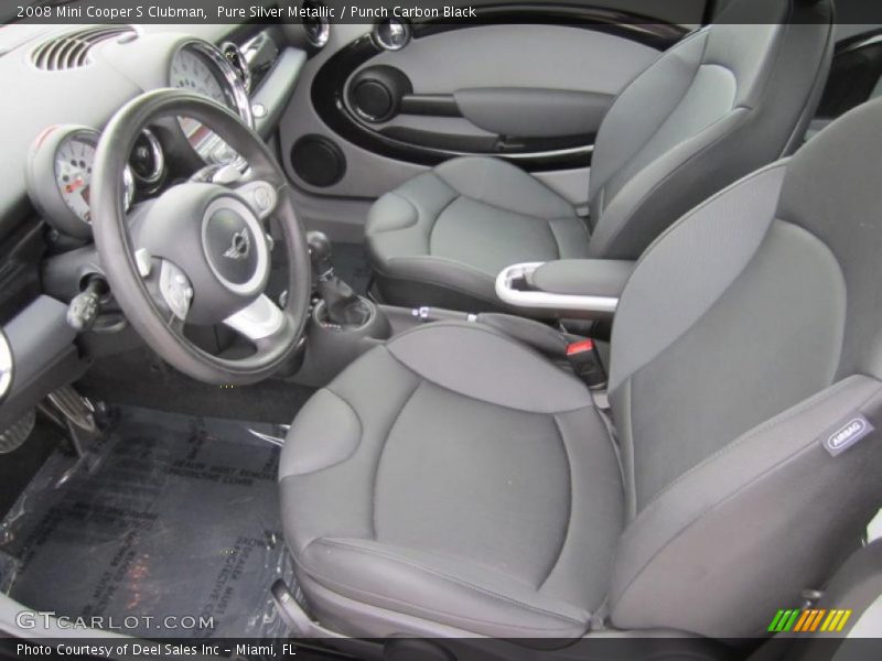 Pure Silver Metallic / Punch Carbon Black 2008 Mini Cooper S Clubman