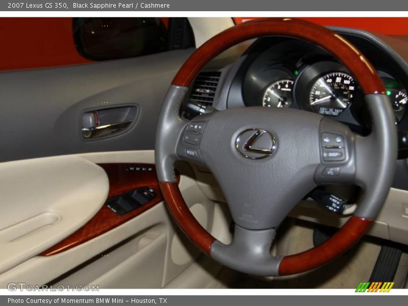 Black Sapphire Pearl / Cashmere 2007 Lexus GS 350