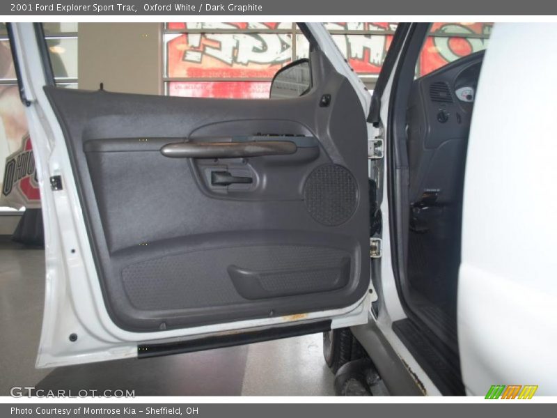 Oxford White / Dark Graphite 2001 Ford Explorer Sport Trac
