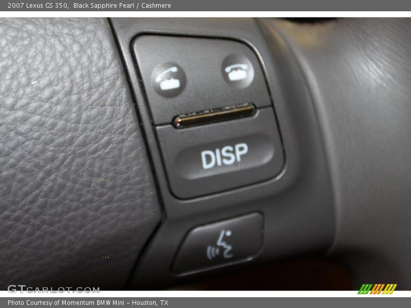 Black Sapphire Pearl / Cashmere 2007 Lexus GS 350