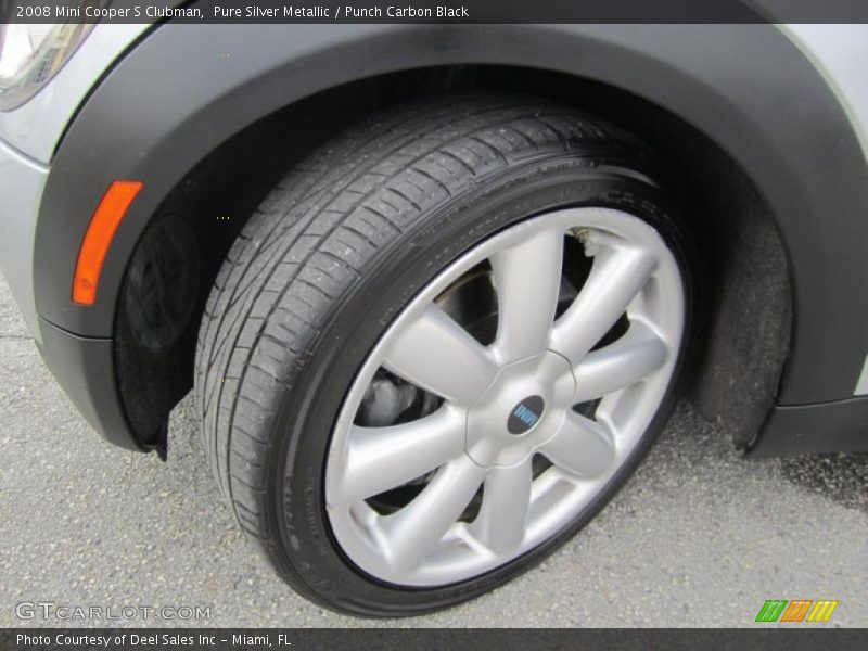 Pure Silver Metallic / Punch Carbon Black 2008 Mini Cooper S Clubman