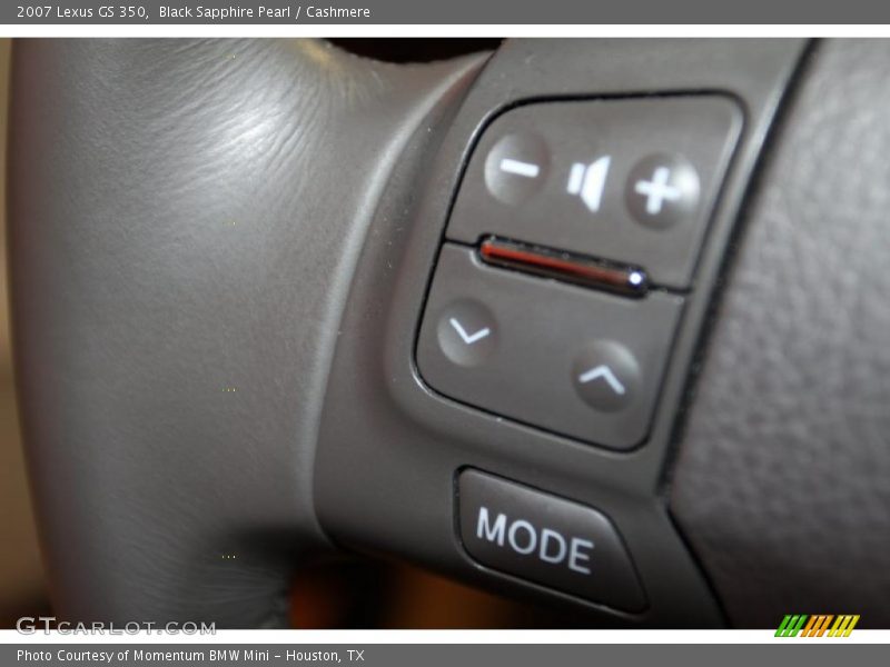 Black Sapphire Pearl / Cashmere 2007 Lexus GS 350