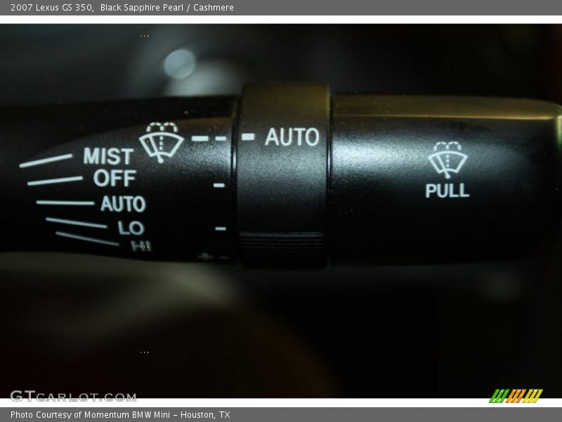 Black Sapphire Pearl / Cashmere 2007 Lexus GS 350