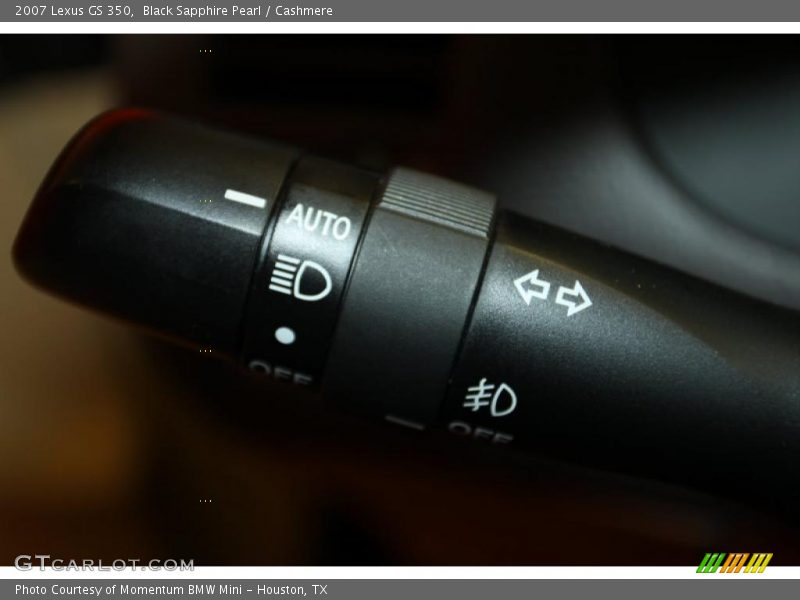 Black Sapphire Pearl / Cashmere 2007 Lexus GS 350