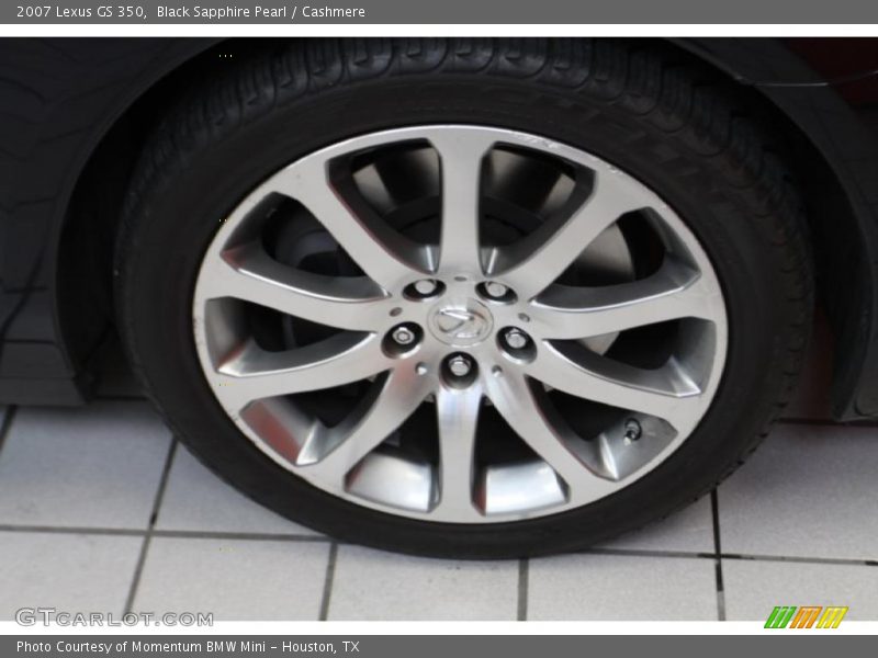 Black Sapphire Pearl / Cashmere 2007 Lexus GS 350