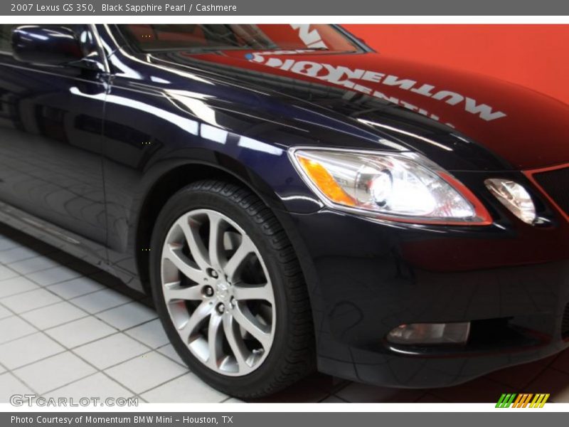 Black Sapphire Pearl / Cashmere 2007 Lexus GS 350