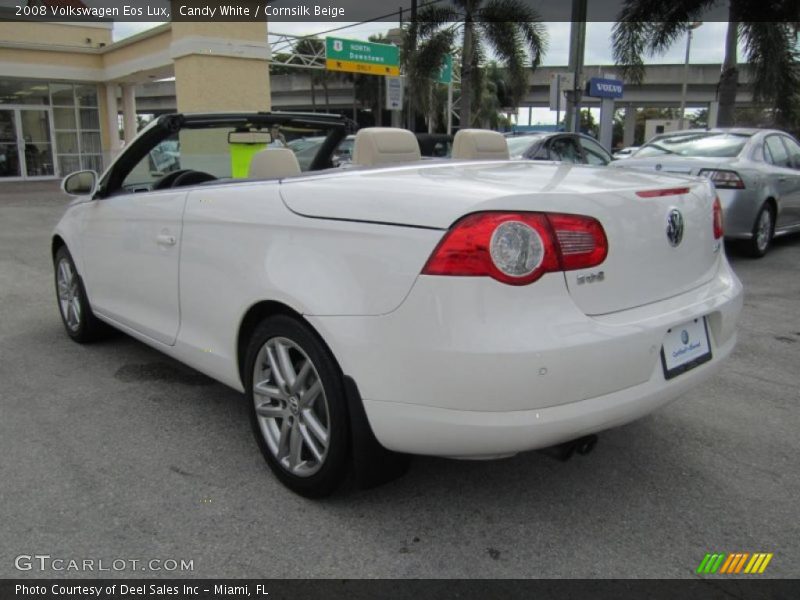 Candy White / Cornsilk Beige 2008 Volkswagen Eos Lux