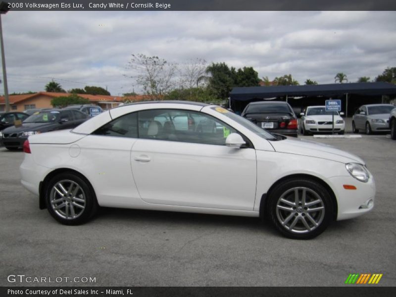 Candy White / Cornsilk Beige 2008 Volkswagen Eos Lux