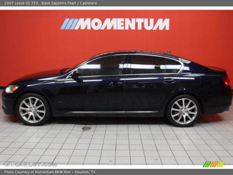 Black Sapphire Pearl / Cashmere 2007 Lexus GS 350