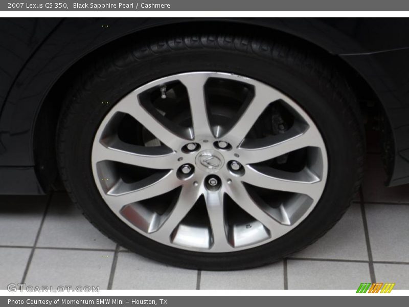Black Sapphire Pearl / Cashmere 2007 Lexus GS 350