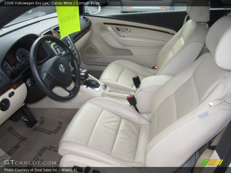  2008 Eos Lux Cornsilk Beige Interior