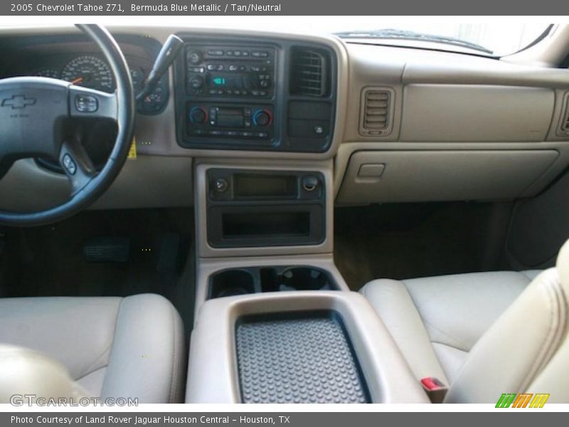 Bermuda Blue Metallic / Tan/Neutral 2005 Chevrolet Tahoe Z71