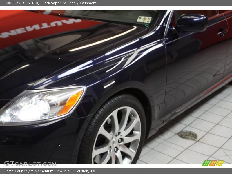 Black Sapphire Pearl / Cashmere 2007 Lexus GS 350
