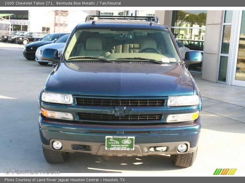 Bermuda Blue Metallic / Tan/Neutral 2005 Chevrolet Tahoe Z71