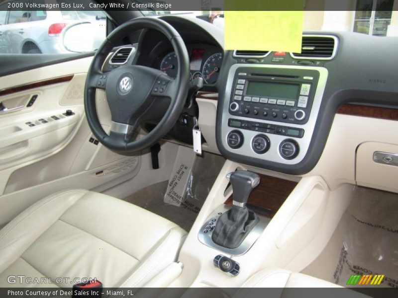  2008 Eos Lux Cornsilk Beige Interior