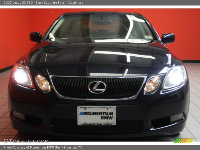 Black Sapphire Pearl / Cashmere 2007 Lexus GS 350