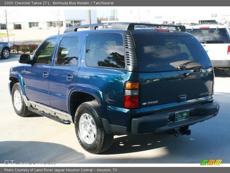 Bermuda Blue Metallic / Tan/Neutral 2005 Chevrolet Tahoe Z71
