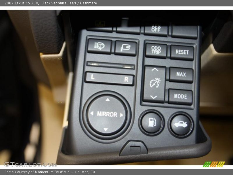Black Sapphire Pearl / Cashmere 2007 Lexus GS 350