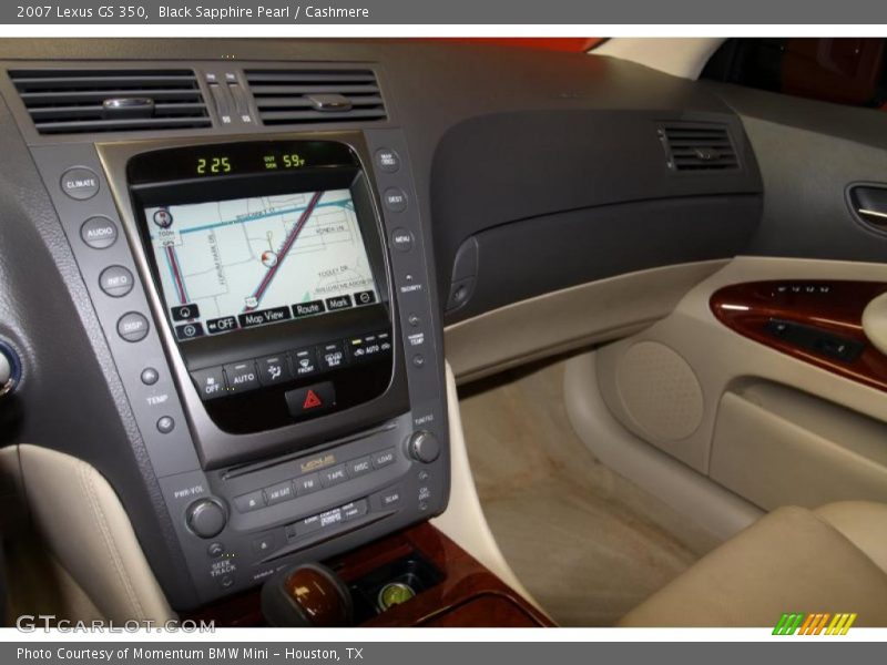 Black Sapphire Pearl / Cashmere 2007 Lexus GS 350