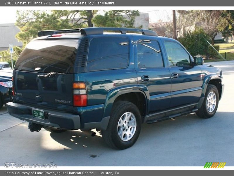 Bermuda Blue Metallic / Tan/Neutral 2005 Chevrolet Tahoe Z71